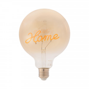 Bombilla decorativa filamento "HOME" E27 G125 - 4W - 2200K