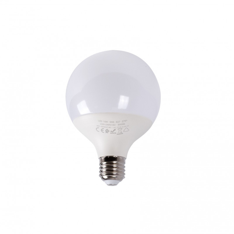 Bombilla LED Globo E27 G95 15W Neutra