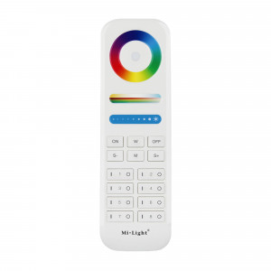 Mando Controlador LED RGB+CCT 2,4 GHZ FUT089 |BLANCO|MiLight