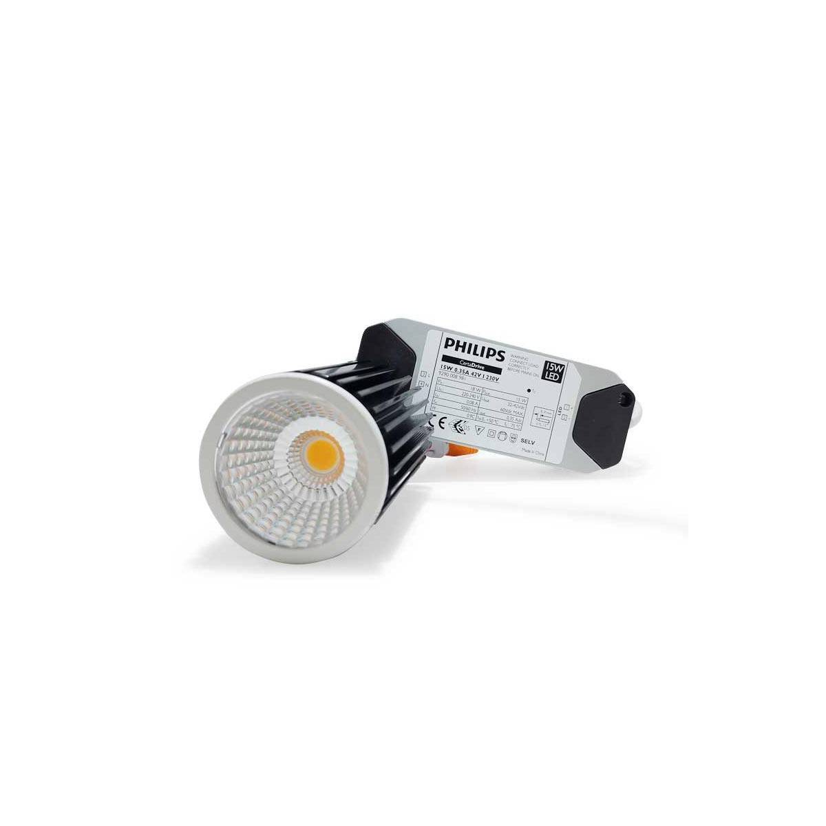 Dicroica LED driver externo 15W driver Philips