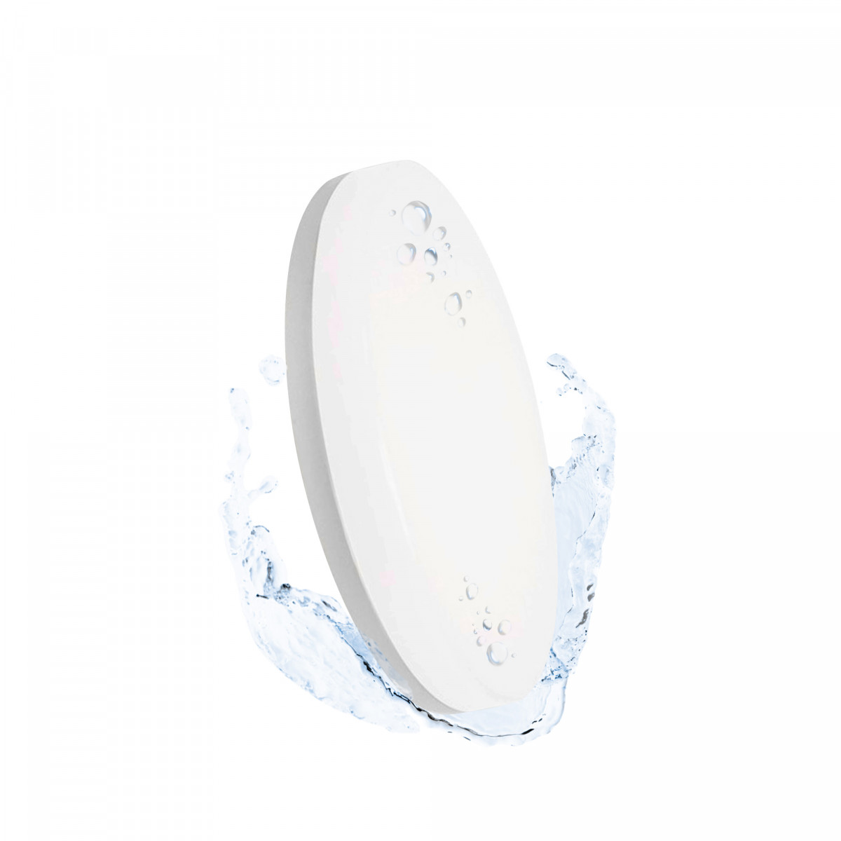 Plafón LED estanco circular blanco 24W CCT - 2400lm - IP65