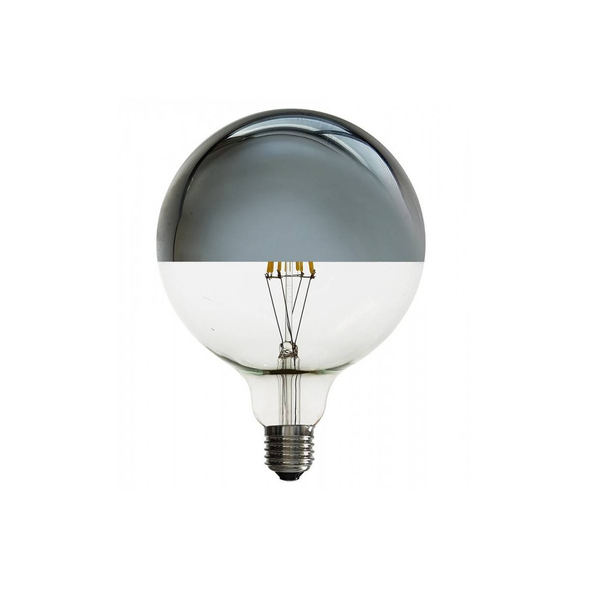 ✓ Bombilla Globo G125 transparente 6,5W E27 Regulable SMART WI-FI