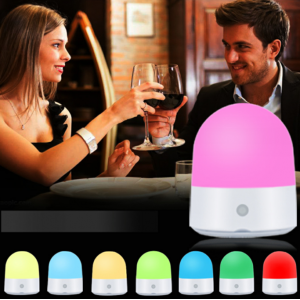 Lámpara portátil LED RGB "Compi" - Táctil - 3W - IP44