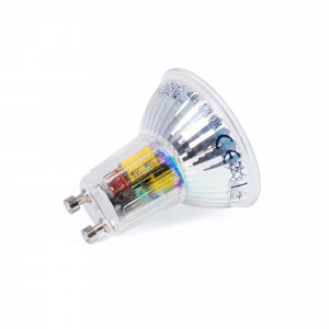 Bombilla LED GU10 6W cristal - 800lm - PAR16 - 36°