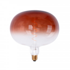 Bombilla decorativa LED de filamento "Decor - Marrón" - E27 R220 - Regulable - 4W - 1800K