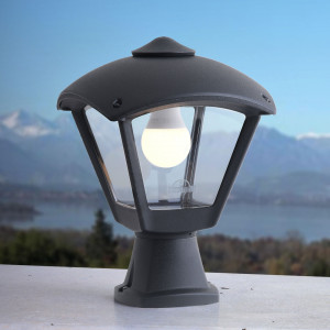 Farol de pie exterior FUMAGALLI "Disma/Roby" - 1x E27 - 8,5W CCT