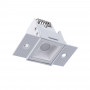 Foco lineal LED integrable en pladur - 2W - UGR18 - CRI90 - Blanco