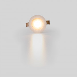 Downlight LED empotrable circular 2W - Chip Osram - UGR18 - Corte Ø 25mm - Blanco - tonalidad blanco cálido
