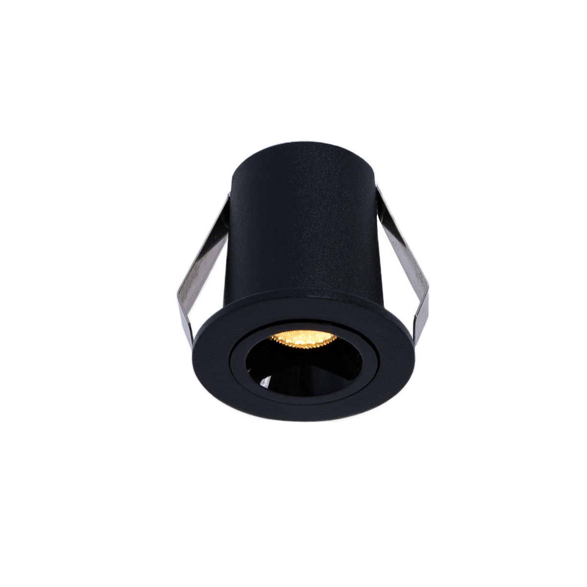 Downlight LED empotrable circular 2W - Chip Osram - UGR18 -  Corte Ø 25mm - Negro