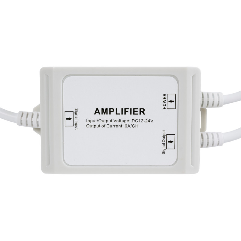 Amplificador de señal CCT estanco 12-24V DC - 6A/canal - IP67