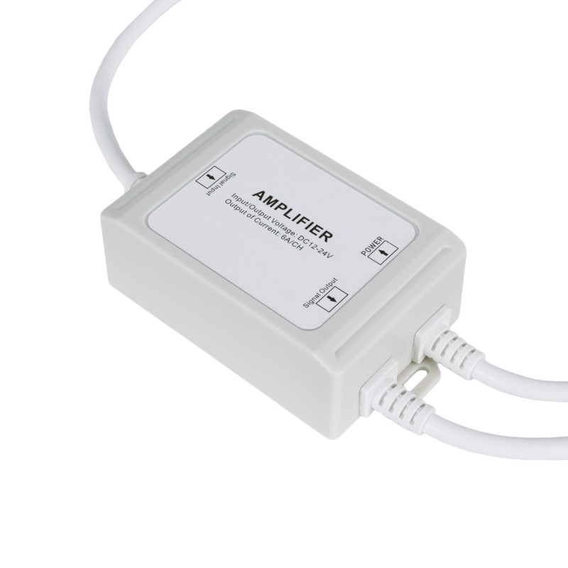 Amplificador de señal CCT estanco 12-24V DC - 6A/canal - IP67