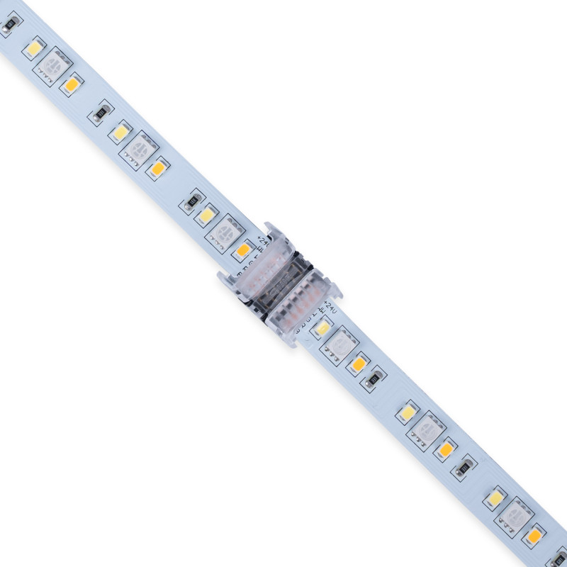 Conector Hippo RGB + CCT SMD Tira a Tira - PCB 12mm - 6 pines - IP20 - Máx. 24V Conector Hippo RGB + CCT SMD Tira a Tira - PCB 12mm - 6 pines - IP20 - Máx. 24V