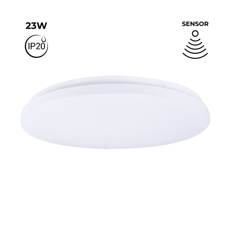 Plafón LED techo con sensor 23W - Ø38cm - 4000K