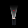Baliza LED empotrable en suelo 10W - Blanco cálido - IP67 - Color Negro ANGULO 30º