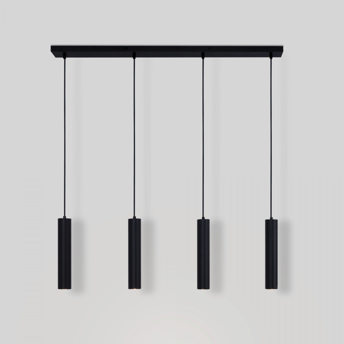 Lámpara colgante minimalista cuádruple "Bila 4" - GU10
