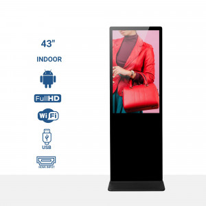 Display publicitario interior LCD Full HD 43" - No táctil - Android