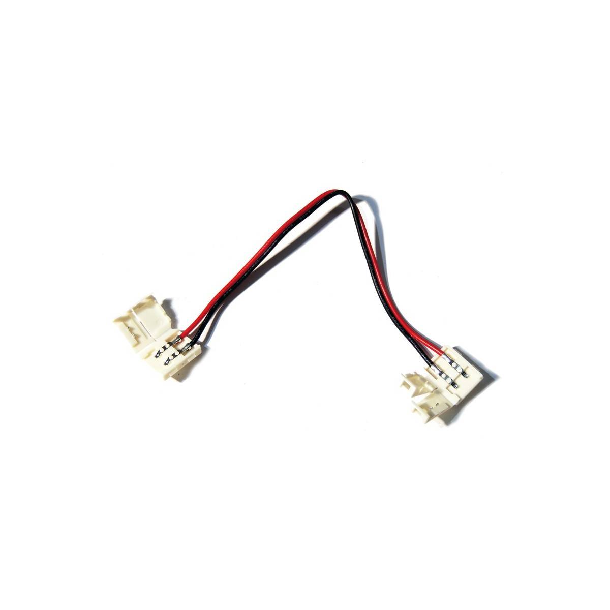 Conector tira a tira monocolor con cable para pista de 8 mm SMD3528