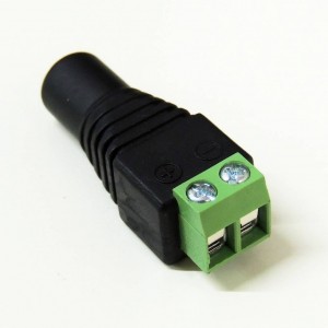 Conector DC hembra