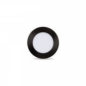 Downlight negro LED ultra slim 6W - CCT - Corte Ø 110mm
