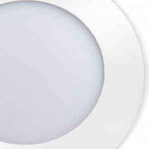 Downlight blanco LED ultra slim 6W - CCT - Corte Ø 110mm