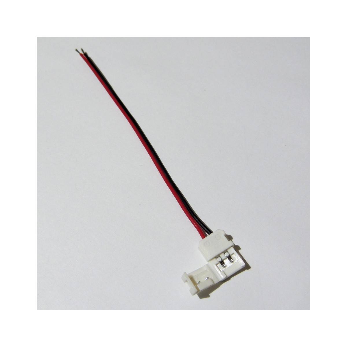 Conector de tira LED monocolor 8 mm a cable