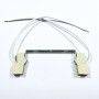Casquillo R7S 138mm precableado para bombilla LED