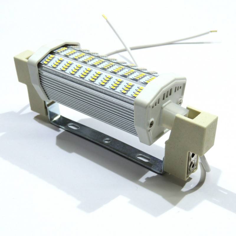 Casquillo R7S 138mm precableado para bombilla LED