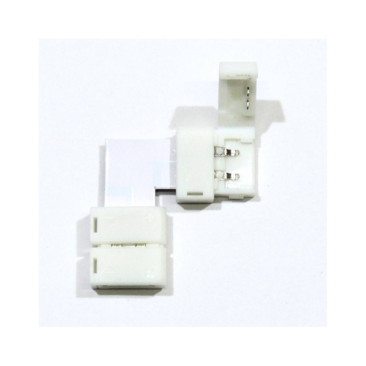 Conector para tiras LED 10mm para esquinas 90º