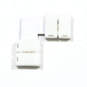 Conector para tiras LED 10mm para esquinas 90º