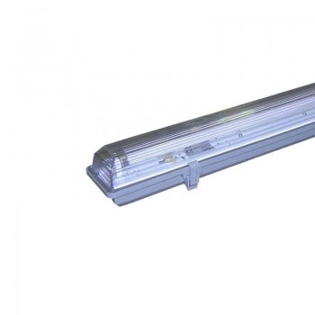 Pantalla estanca LED para T8 60cm 9w Pantalla estanca LED para T8 60cm 9w