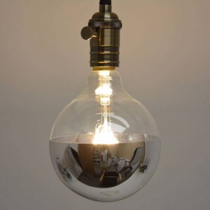 Bombilla Globo Espejo G125 de filamento
