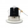 Aro CLICK Empotrable Estanco IP55 Basculante Ø70/85mm Color Níquel Aro CLICK Empotrable Estanco IP55 Basculante Ø70/85mm Color Níquel