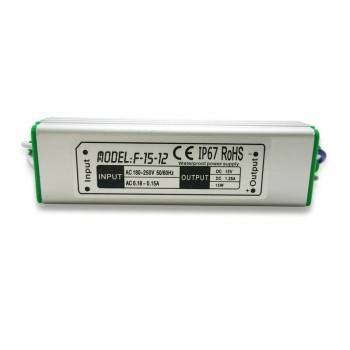 Fuente Alimentación 15W Estanca IP67 Fuente Alimentación 15W Estanca IP67