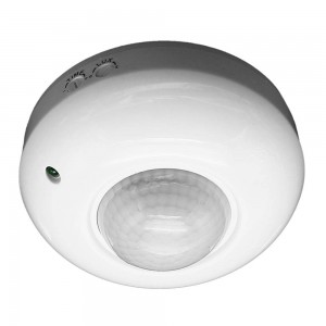 Sensor de movimiento PIR superficie IP65 180º 300/1200w