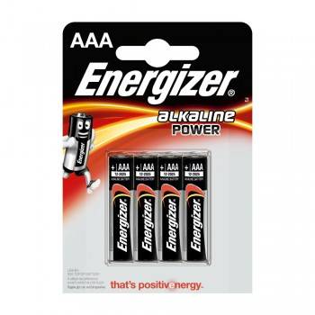 Pila Energizer Alkaline Power LR03 (AAA) Blister de 4 Ud Pila Energizer Alkaline Power LR03 (AAA) Blister de 4 Ud