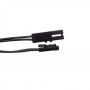 CABLE DE EXTENCIÓN 200CM CON FICHAS MACHO / HEMBRA MINI AMP
