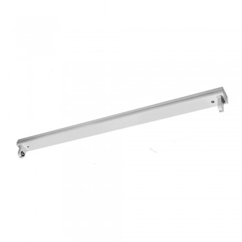 REGLETA PORTATUBO PARA TUBO LED T8 G13 DE 120CM REGLETA PORTATUBO PARA TUBO LED T8 G13 DE 120CM