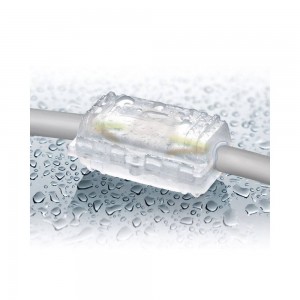 CAJA AISLANTE ESTANCA IP68 CON GEL INCORPORADO PARA REGLETA 2X4MM2 - CONEXIONES NO INCL.