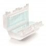 CAJA AISLANTE ESTANCA IP68 CON GEL INCORPORADO PARA REGLETA 3X6MM2 - CONEXIONES NO INCL.