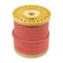 CABLE ELECTRICO ESTILO NORDICO 2X0,75 TEXTIL COLOR ZIG ZAG BLANCO Y ROJO CABLE ELECTRICO ESTILO NORDICO 2X0,75 TEXTIL COLOR ZIG ZAG BLANCO Y ROJO