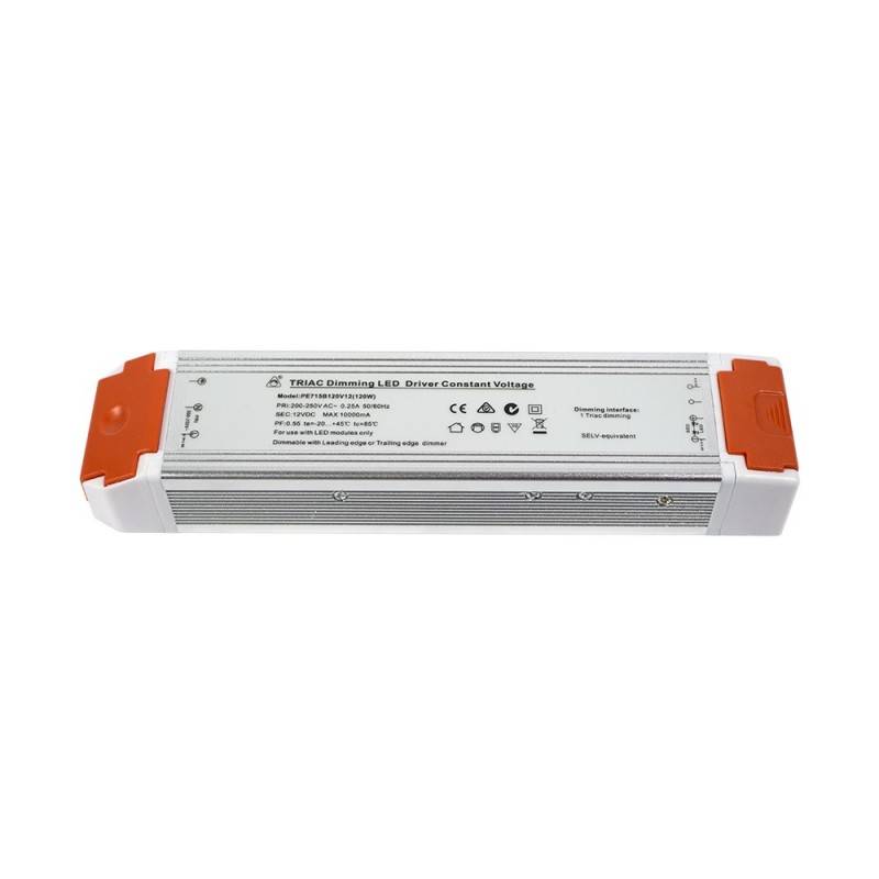 Fuente de alimentación TRIAC dimable de voltaje constante 12V 120W 10A