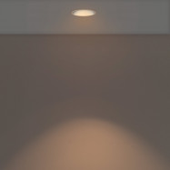 Aro downlight redondo asimétrico - Bajo UGR - Corte Ø75mm