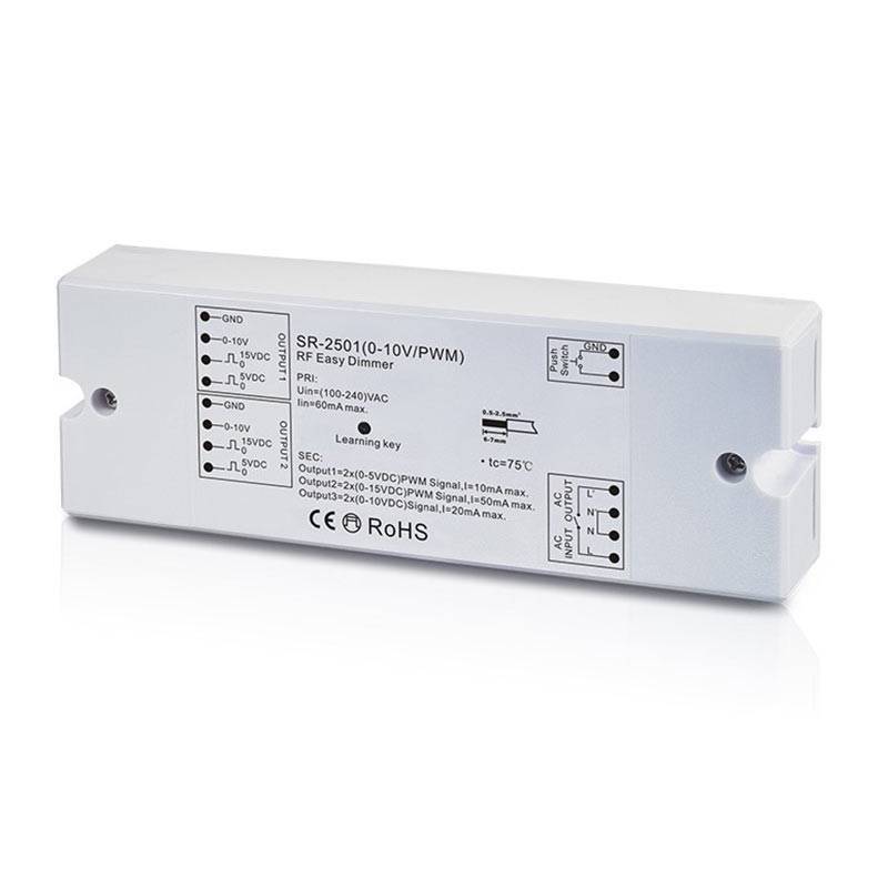 Regulador Monocolor generador de señal 0-10V receptor RF - Easy RF