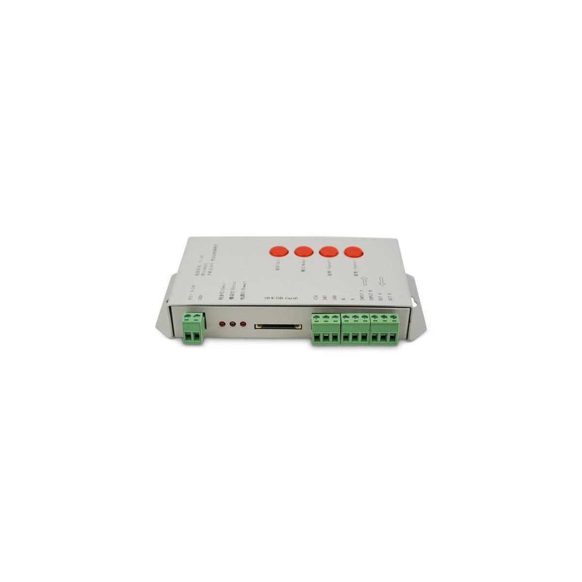 Programador Pixel 5-24V con SDCard 128MB para Tiras LED IC
