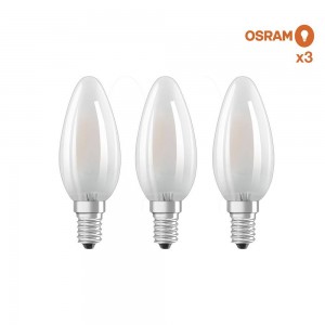 bombillas LED vela OSRAM E14 4W