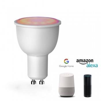 BOMBILLA SMART A60 E27 RGBWW 6W 230V COMPATIBLE CON GOOGLE HOME / ALEXA BOMBILLA SMART A60 E27 RGBWW 6W 230V COMPATIBLE CON GOOGLE HOME / ALEXA