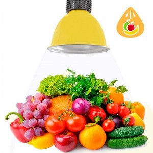 Campana LED Roja 30W especial para Frutas y Verduras