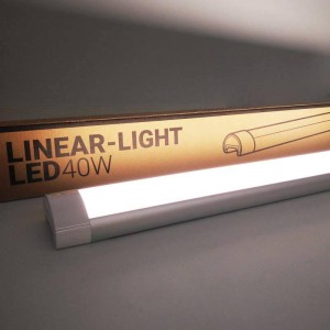 Luminaria lineal LED 40W 120cm