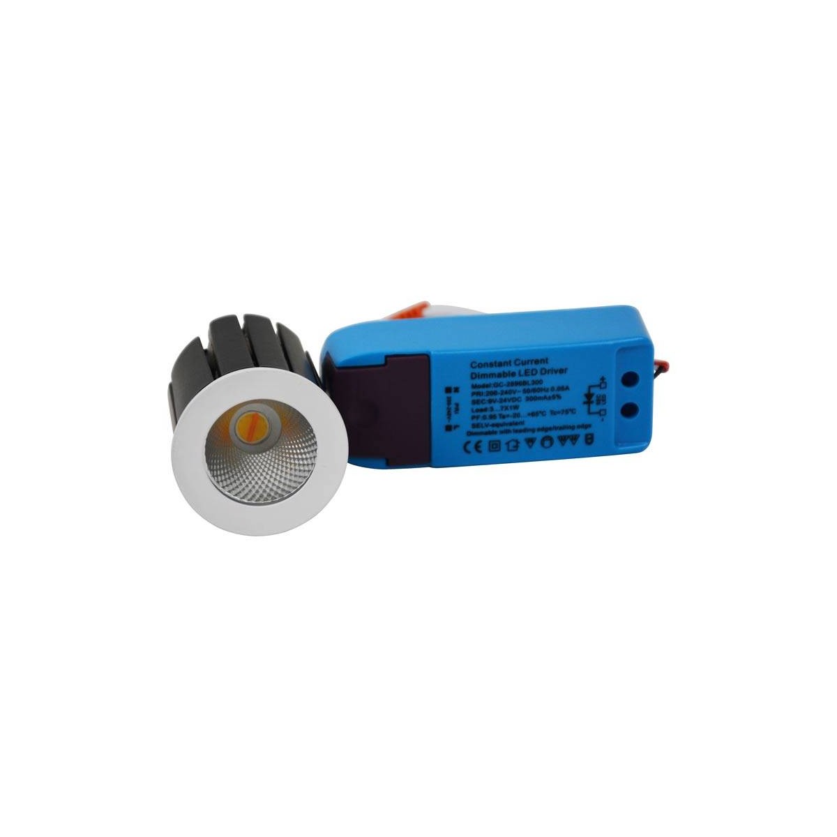 DICROICA LED 6W de Cálido a Extracálido