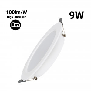 Downlight LED empotrable circular - 9W - Corte Ø110mm